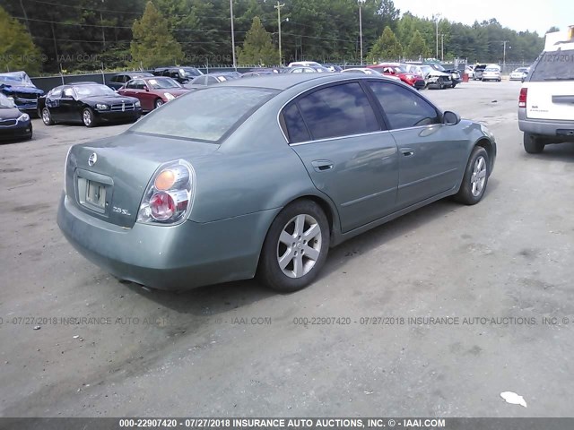 1N4AL11D32C222235 - 2002 NISSAN ALTIMA S/SL GREEN photo 4