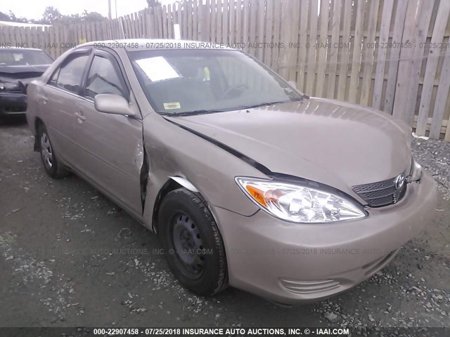 4T1BE32K74U348642 - 2004 TOYOTA CAMRY LE/XLE/SE 金色 照片 1