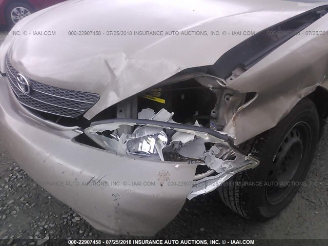 4T1BE32K74U348642 - 2004 TOYOTA CAMRY LE/XLE/SE 金色 照片 6