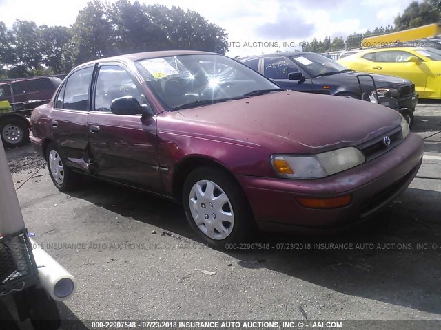 JT2AE09BXS0091249 - 1995 TOYOTA COROLLA LE/DX RED photo 1