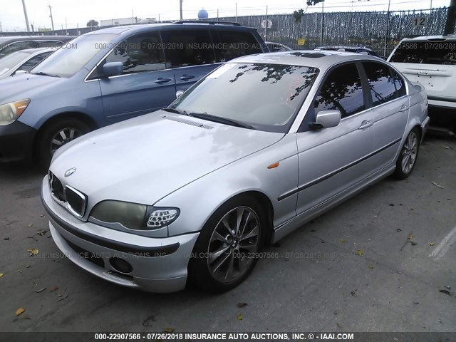 WBAEW53413PG21548 - 2003 BMW 330 XI SILVER photo 2