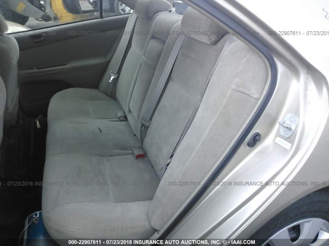 4T1BE32K13U677593 - 2003 TOYOTA CAMRY LE/XLE/SE 棕色 照片 8