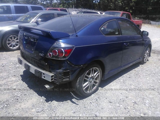 JTKDE167090297953 - 2009 TOYOTA SCION TC 蓝色 照片 4