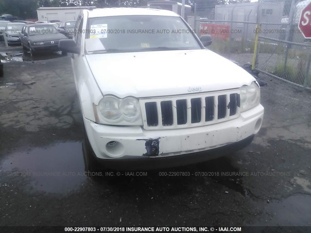 1J4GR48K95C696942 - 2005 JEEP GRAND CHEROKEE LAREDO/COLUMBIA/FREEDOM 白色 照片 6