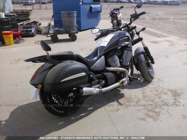 5VPLB36N1F3035697 - 2015 VICTORY MOTORCYCLES GUNNER Boz foto 4