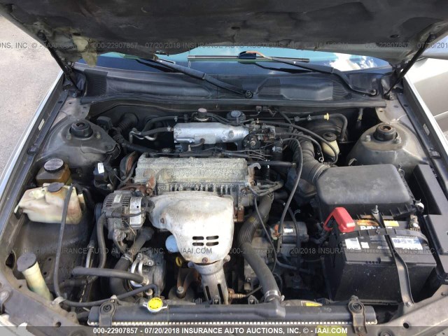 4T1BG22K6YU620642 - 2000 TOYOTA CAMRY CE/LE/XLE SILVER photo 10