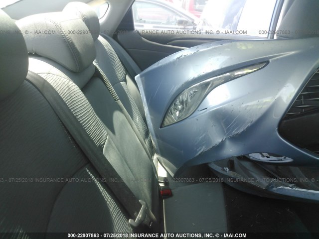 KMHEC4A41BA004914 - 2011 HYUNDAI SONATA HYBRID BLUE photo 8