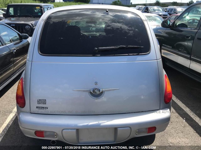 3C8FY68BX2T345035 - 2002 CHRYSLER PT CRUISER LIMITED/DREAM CRUISER SILVER photo 6