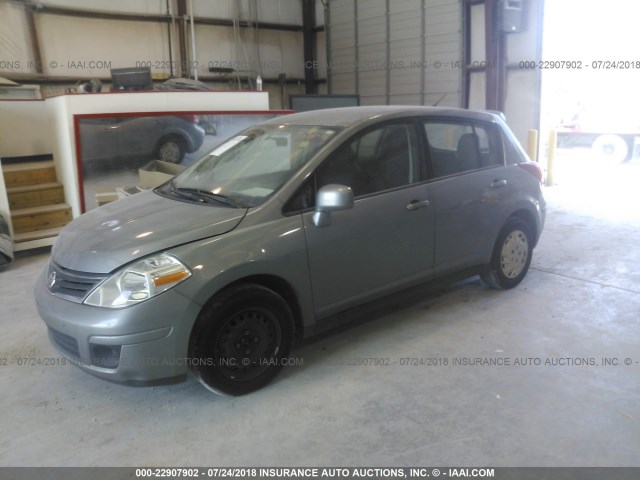 3N1BC1CP7CK252813 - 2012 NISSAN VERSA S/SL GRAY photo 6