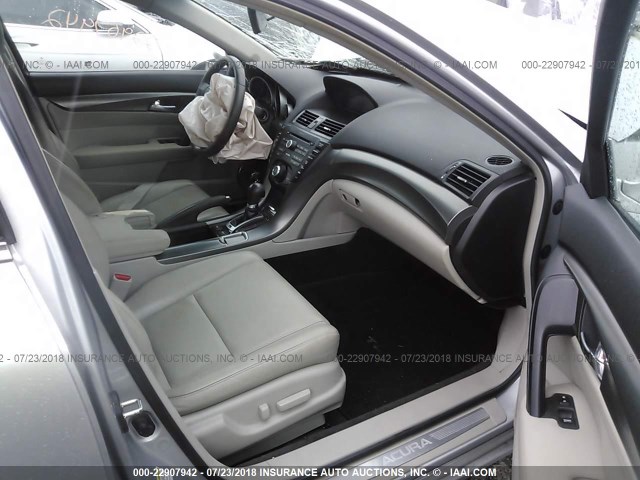 19UUA8F23CA015971 - 2012 ACURA TL SILVER photo 5