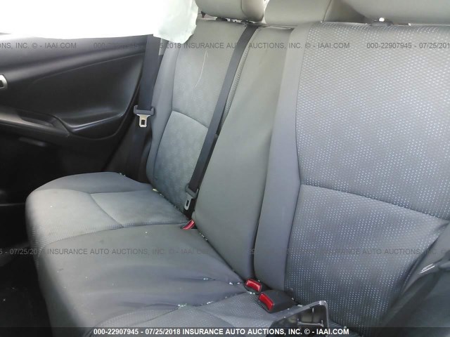 2T1KE40E69C008698 - 2009 TOYOTA COROLLA MATRIX S SILVER photo 8