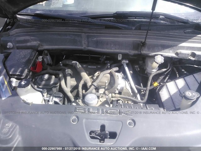 5GALVCED8AJ268285 - 2010 BUICK ENCLAVE CXL შავი ფოტო 10