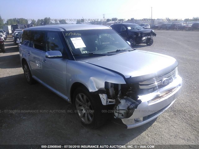 2FMHK6DCXBBD04020 - 2011 FORD FLEX LIMITED SILVER photo 1