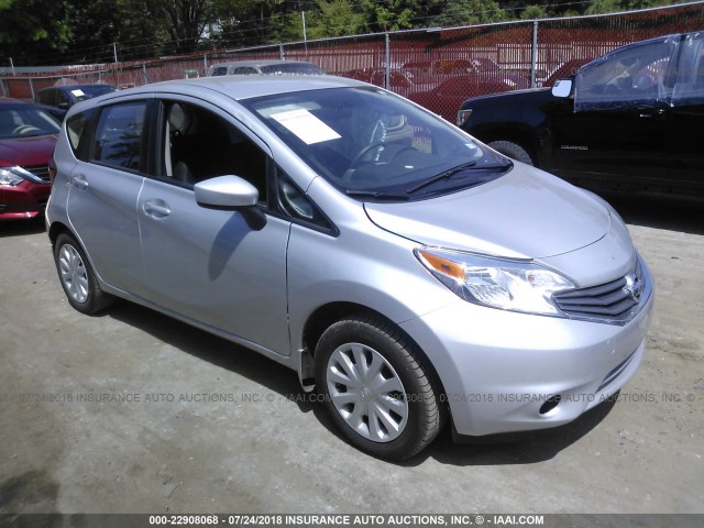 3N1CE2CP0FL397999 - 2015 NISSAN VERSA NOTE S/S PLUS/SV/SL/SR SILVER photo 1