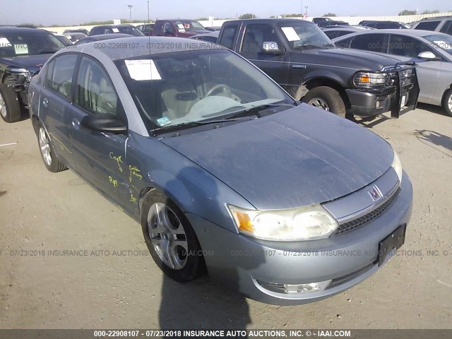 1G8AL52F43Z145790 - 2003 SATURN ION LEVEL 3 Light Blue photo 1