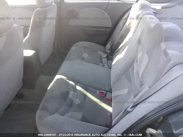 1G8AL52F43Z145790 - 2003 SATURN ION LEVEL 3 Light Blue photo 8