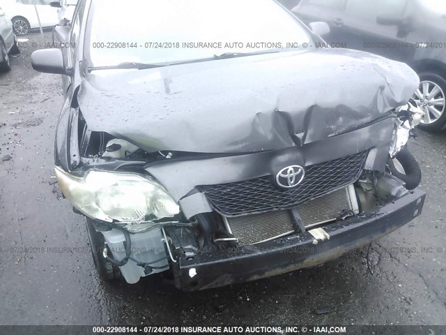 JTDBL40E89J014514 - 2009 TOYOTA COROLLA LE/XLE GRAY photo 6