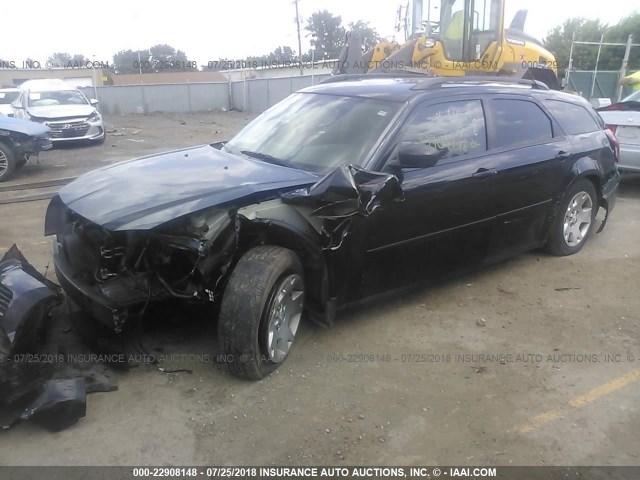 2D8FV48T75H100425 - 2005 DODGE MAGNUM SE 黑色 照片 2