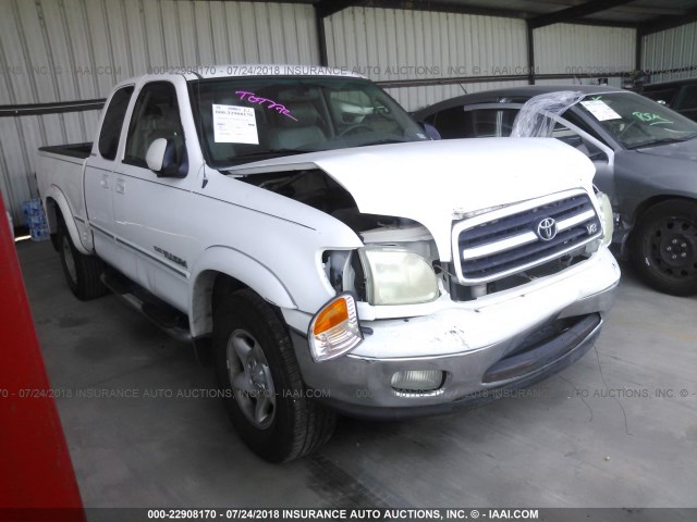 5TBRT38192S258717 - 2002 TOYOTA TUNDRA ACCESS CAB LIMITED WHITE photo 1