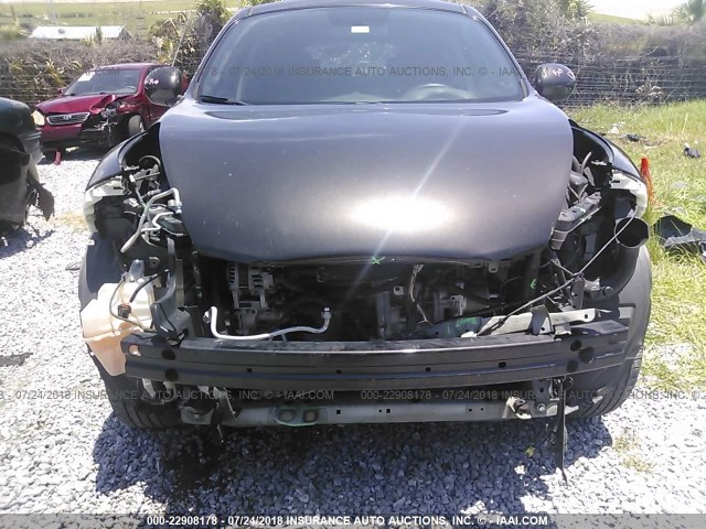 JN8AF5MV1DT217118 - 2013 NISSAN JUKE S/SV/SL BLACK photo 6