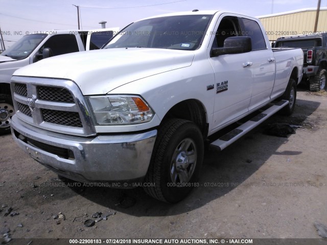 3C6TR5JT6FG527433 - 2015 RAM 2500 SLT WHITE photo 2