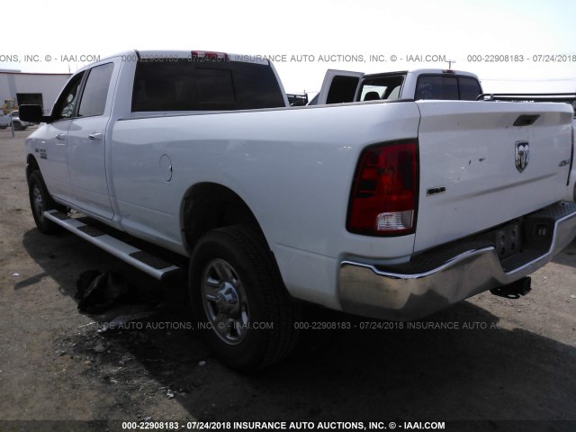 3C6TR5JT6FG527433 - 2015 RAM 2500 SLT WHITE photo 3