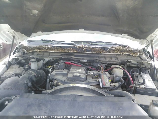 3C6UR5DL8GG257011 - 2016 RAM 2500 SLT WHITE photo 10