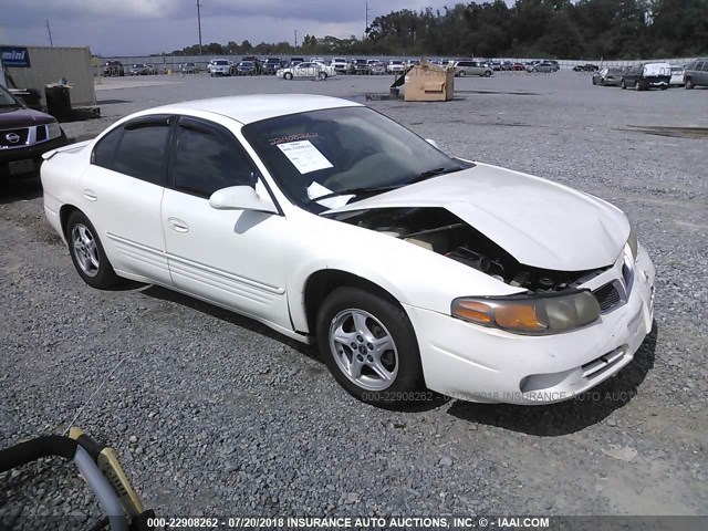 1G2HX54KX24112151 - 2002 PONTIAC BONNEVILLE SE WHITE photo 1