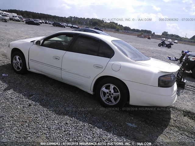 1G2HX54KX24112151 - 2002 PONTIAC BONNEVILLE SE WHITE photo 3