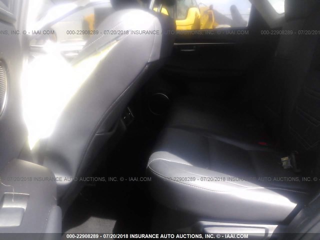 JTJYWRBZ2F2003154 - 2015 LEXUS NX 300H GRAY photo 8