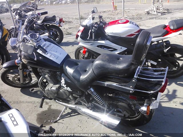 JKAENVC177A206441 - 2007 KAWASAKI EN500 C BLACK photo 3