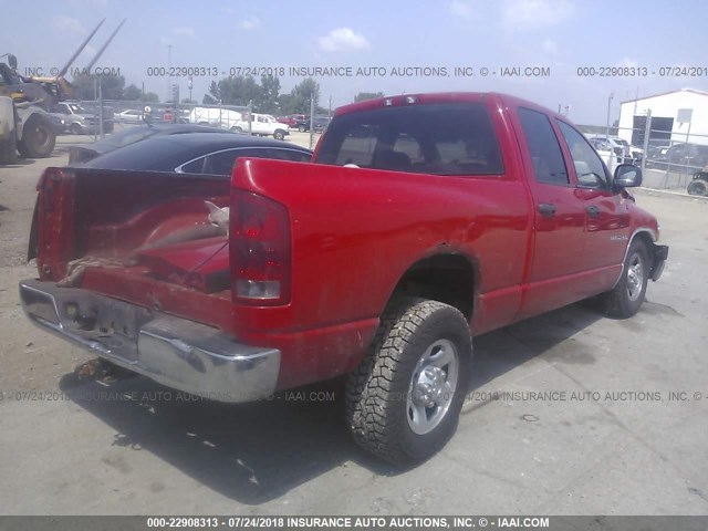 3D7KA28D33G836500 - 2003 DODGE RAM 2500 ST/SLT 红色 照片 4