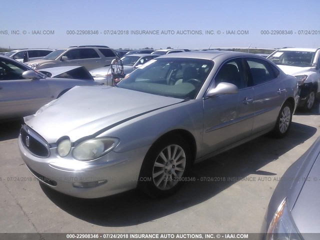 2G4WE587871109178 - 2007 BUICK LACROSSE CXS SILVER photo 2