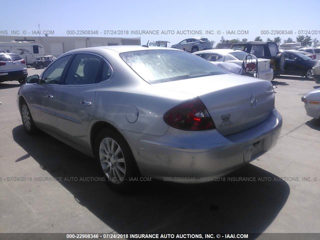 2G4WE587871109178 - 2007 BUICK LACROSSE CXS SILVER photo 3