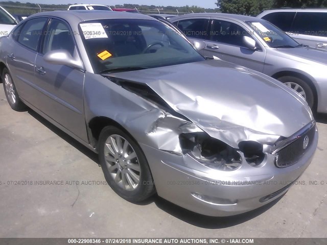 2G4WE587871109178 - 2007 BUICK LACROSSE CXS SILVER photo 6