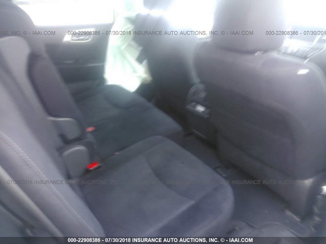 5N1AR2MM0EC694998 - 2014 NISSAN PATHFINDER S/SV/SL/PLATINUM GRAY photo 8