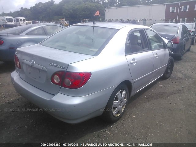 JTDBR32E152058011 - 2005 TOYOTA COROLLA CE/LE GRAY photo 4