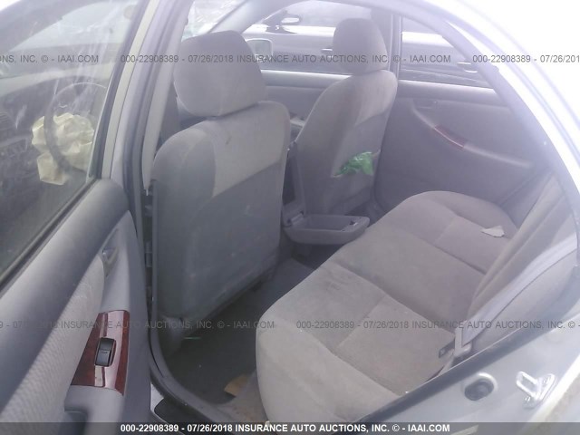 JTDBR32E152058011 - 2005 TOYOTA COROLLA CE/LE GRAY photo 8