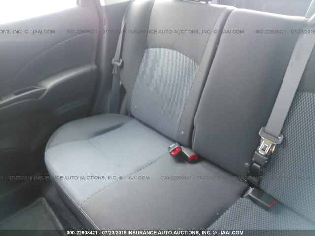 3N1CE2CPXFL428725 - 2015 NISSAN VERSA NOTE S/S PLUS/SV/SL/SR GRAY photo 8