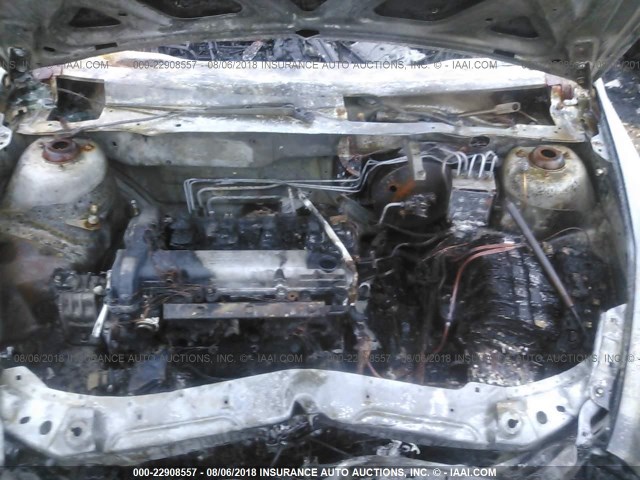 1G1ZC5E02CF118078 - 2012 CHEVROLET MALIBU 1LT SILVER photo 10