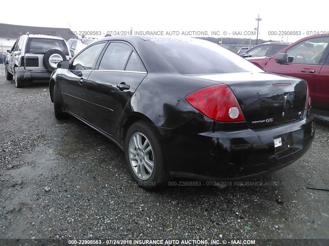 1G2ZG558464121750 - 2006 PONTIAC G6 SE1 BLACK photo 3