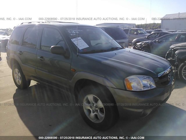 4F2YU08102KM38528 - 2002 MAZDA TRIBUTE LX/ES 绿色 照片 1