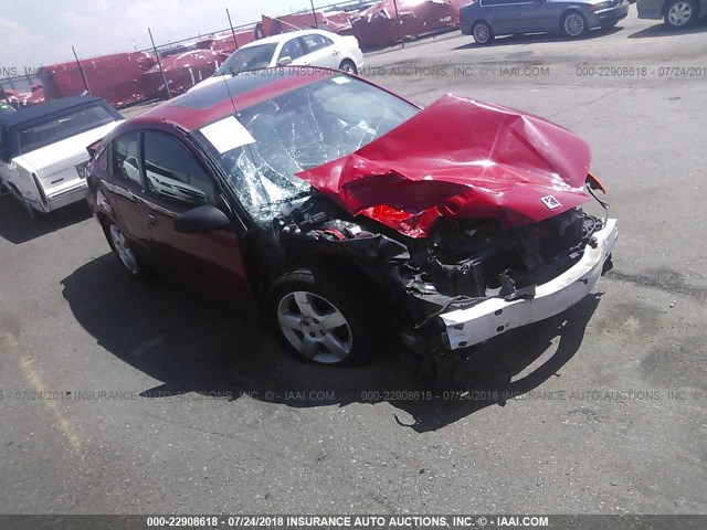 1G8AN15F67Z188791 - 2007 SATURN ION LEVEL 2 红色 照片 1