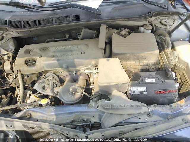 4T1BE46K19U310170 - 2009 TOYOTA CAMRY SE/LE/XLE ლურჯი ფოტო 10
