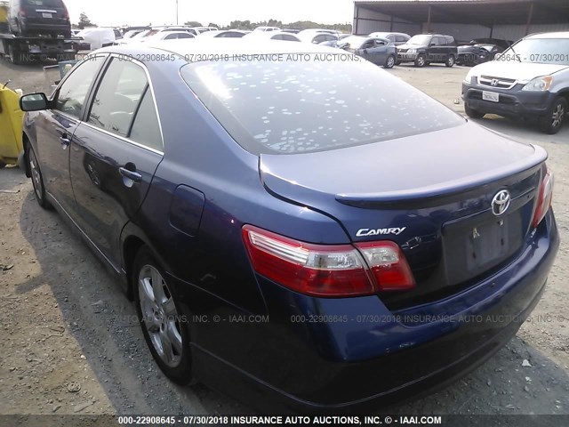 4T1BE46K19U310170 - 2009 TOYOTA CAMRY SE/LE/XLE ლურჯი ფოტო 3