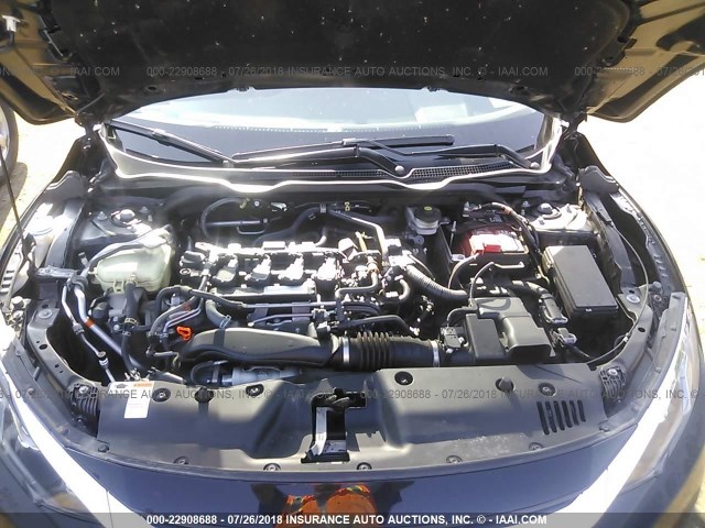 19XFC1F74GE209044 - 2016 HONDA CIVIC EXL 黑色 照片 10