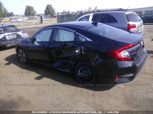 19XFC1F74GE209044 - 2016 HONDA CIVIC EXL 黑色 照片 3