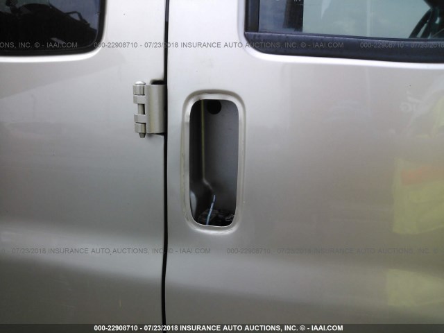 1GNUGBD4XA1161867 - 2010 CHEVROLET EXPRESS G1500 LS TAN photo 6