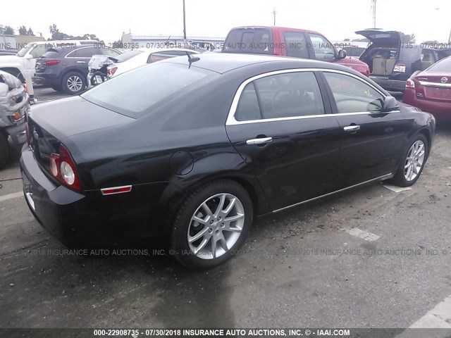 1G1ZE5E19BF138832 - 2011 CHEVROLET MALIBU LTZ 黑色 照片 4