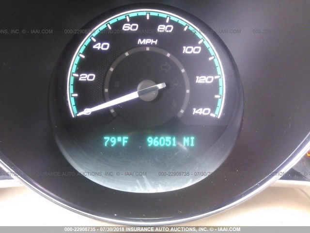 1G1ZE5E19BF138832 - 2011 CHEVROLET MALIBU LTZ 黑色 照片 7